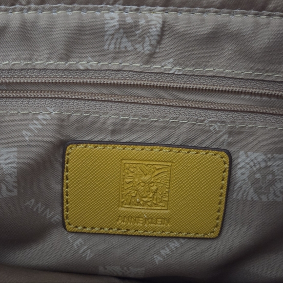 Anne Klein Yellow Tote Bag - Picture 3 of 9